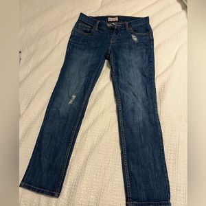 Banana Republic Boyfriend crop jeans